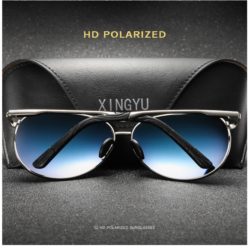 Kính râm thể thao phân cực nam nữ kính nhìn đêm người lái xe ô tô Kính râm phân cực chống chói