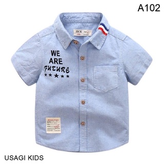 Áo sơ mi trẻ em, quần áo trẻ em 100% cotton