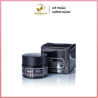 Kem Dưỡng Làm Dịu Và Phục Hồi Da ban đêm Klairs Midnight Blue Calming Cream 30ml