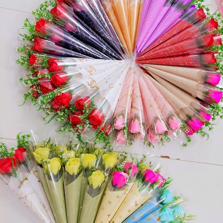 Giá siêu rẻ... bó hoa ốc quế 🌹 tặng mẹ, bạn gái, cô giáo đủ dịp luôn ạ !!!