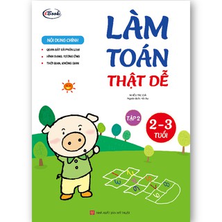 Làm Toán Thật Dễ 2-3 Tuổi (Tập 1-2)