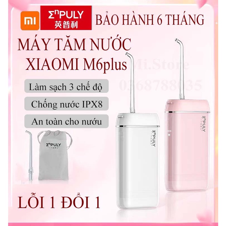 Máy Tăm Nước Xiaomi Enpuly Không Dây Bình Chứa Nước LỚN-TĂM NƯỚC XIAOMI CHÍNH HÃNG Dùng Chăm Sóc Răng Miệng TIỆN DỤNG