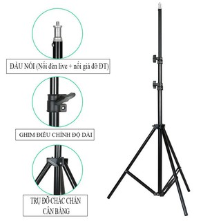 Giá đỡ Máy rửa Tay, Điện thoại-Tripod quay TikTok chân đèn livestream chân đỡ máy ảnh cứng bền đẹp chắc chắn ( CDCN_4 )