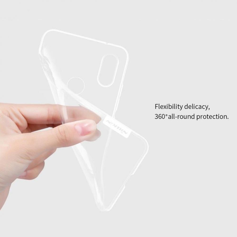 [BH 1 ĐỔI 1] Ốp lưng dẻo Nillkin cho Xiaomi Mi 6X - Hàng chính hãng-(Trong suốt, Chống trầy)