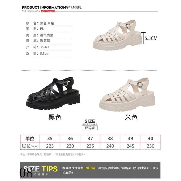 Dép Sandal Mùa Hè 2022 Đế Dày Một Lỗ Phong Cách Harajuku Nhật Bản Mới Cho Nữ