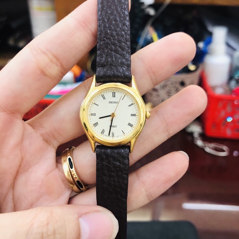 Đồng hồ nữ si nhật hiệu Seiko Spirit, khoá zin