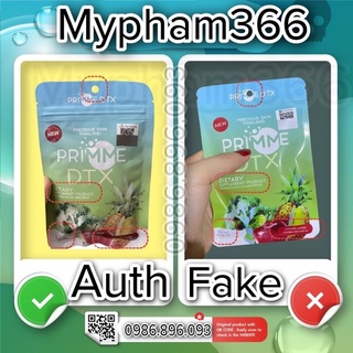 Detox thái lan viên uống khử mỡ giải độc primme dtx