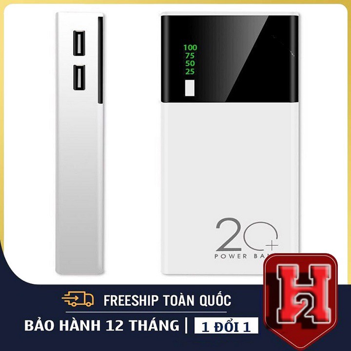 🔥Sạc Dự Phòng Dung Lượng Lớn 30000 mAh🔥 Thông Minh, Tự Ngắt