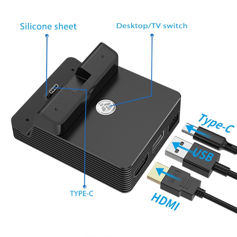 Hộp Chuyển Đổi Cổng Type-C Thành Hdmi Video Cho Nintendo