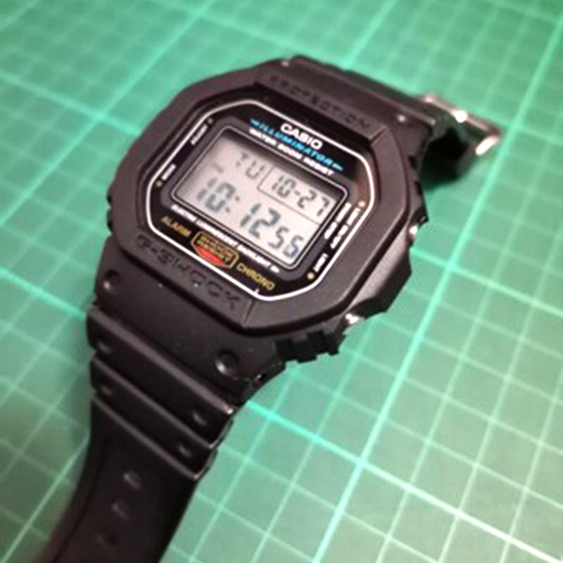Gờ đồng hồ silicon + dây đeo cho casio g-shock dw-5600e dw-5700 dw-5735 gw-b5600 gwx-5600 vỏ đồng hồ 5600 phụ kiện trang bị lại vòng đeo tay