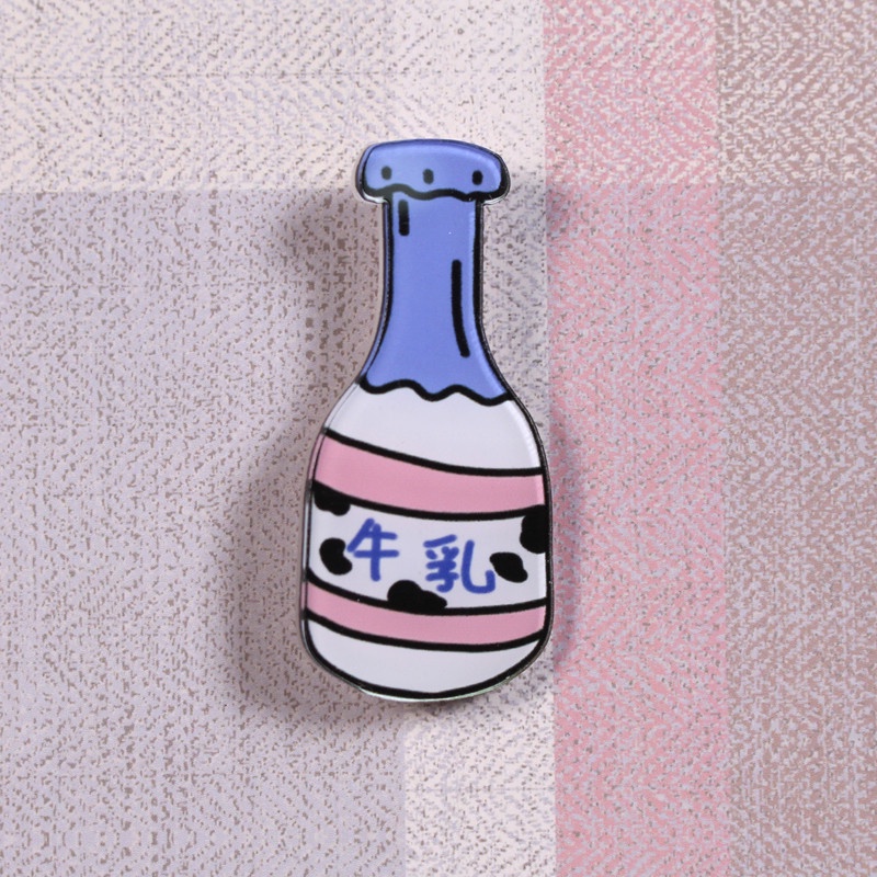 Sticker cute pin cài áo phụ kiện trang trí túi xách balo LUKAMO ST300