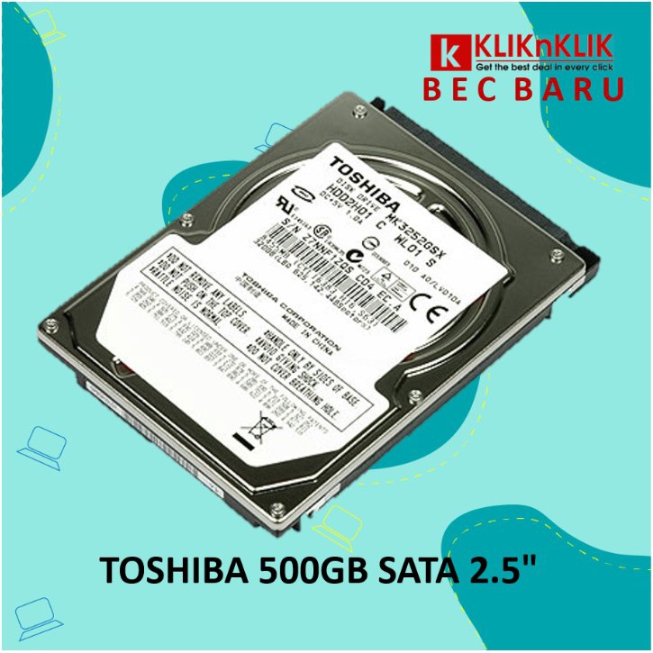 Thẻ Nhớ Toshiba 500gb Sata 2.5