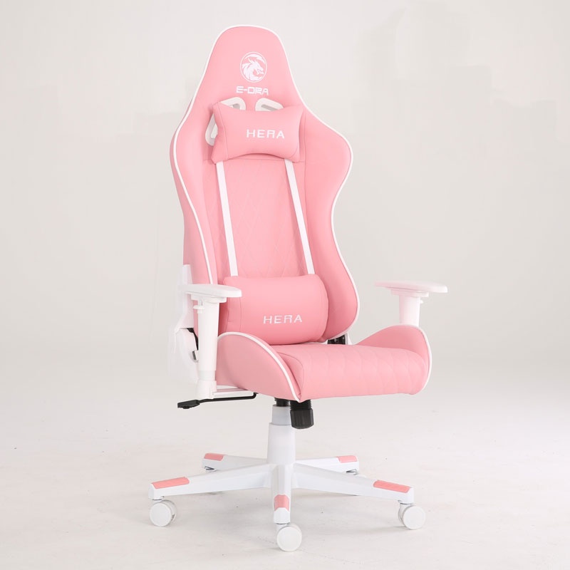 Ghế gaming E-Dra Hera EGC224 Pink White (Hàng chính hãng)