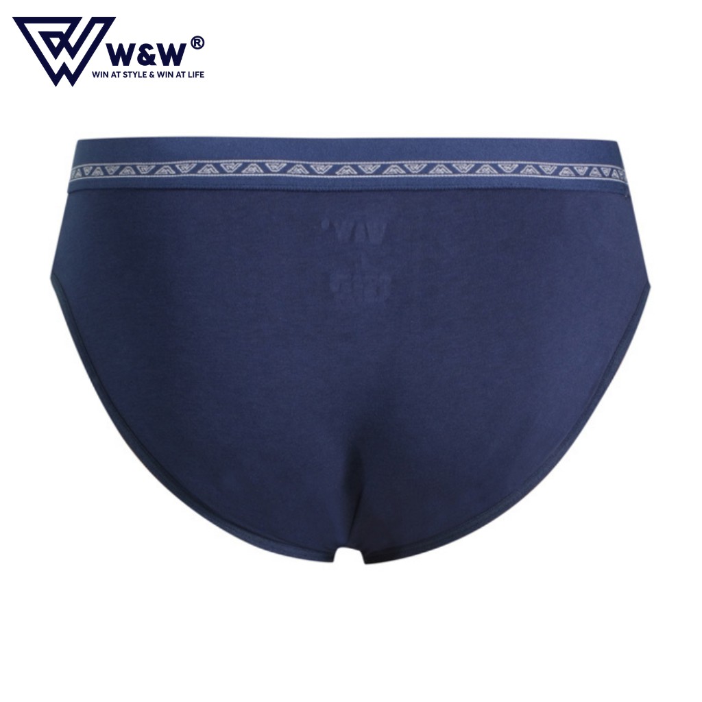 Quần Lót Nam W&amp;W Tam Giác Chất Liệu Cotton Mềm Mại, Khử Mùi WUW35