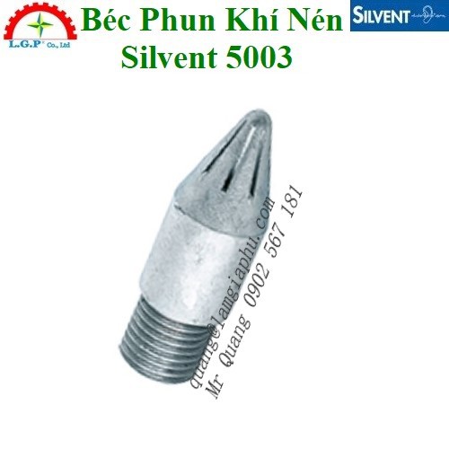 Silvent 5003 - Béc Phun Khí Nén Silvent 5003 ren kết nối đực M7x0.75