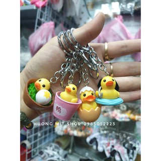 Móc khóa vịt con dễ thương
