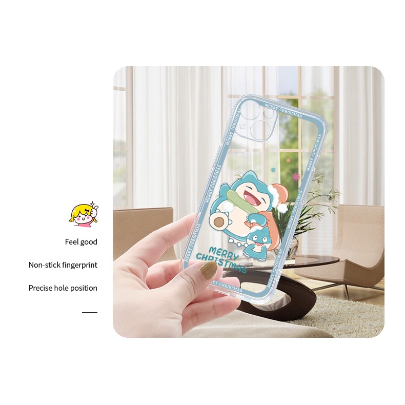 Ốp Điện Thoại Tpu Mềm Chống Sốc In Hình Pokemon Cho iPhone 11 12 13 pro max XS X XR XSMax 7 8 6 6s plus SE 2020