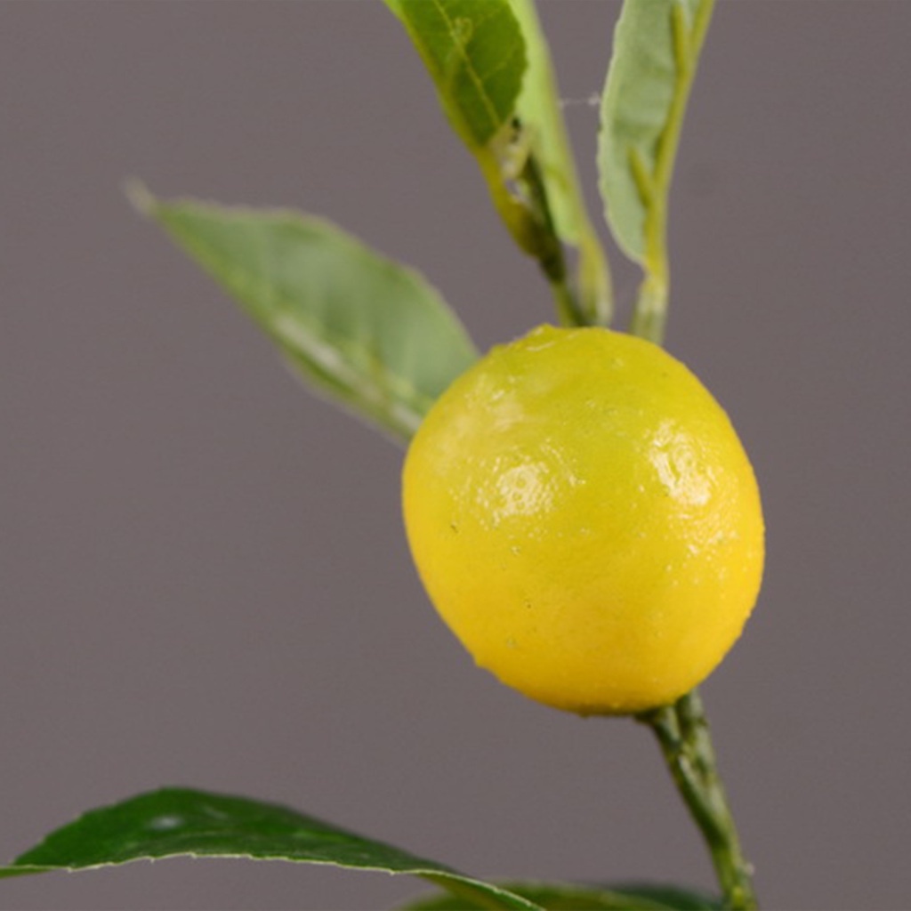 Nhánh Cây Chanh Giả 91cm / 35.8in Trang Trí Phòng Khách / Phòng Ăn / Nhà Bếp / Ban Công / Phòng Ăn Diy