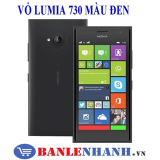 VỎ LUMIA 730 MÀU ĐEN