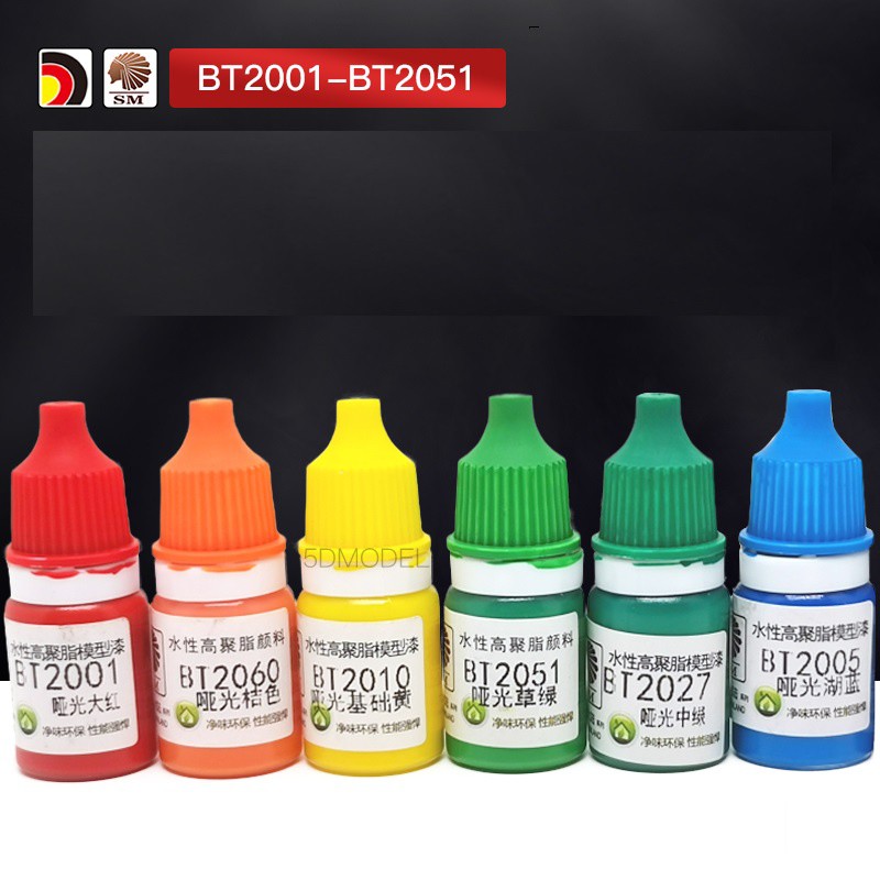 Sơn nước BT2001-BT2051 - Sơn mô hình