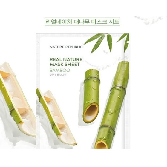 Mặt Nạ Giấy Dưỡng Da Nature Republic Real Nature Mask Sheet 23ml