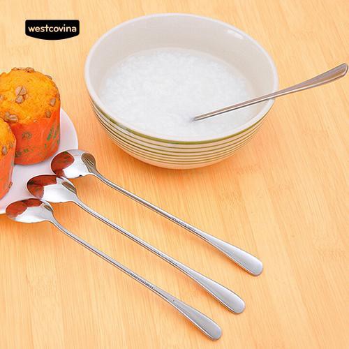 Muỗng Cà Phê Bằng Thép Không Gỉ Đầu Ly Kem