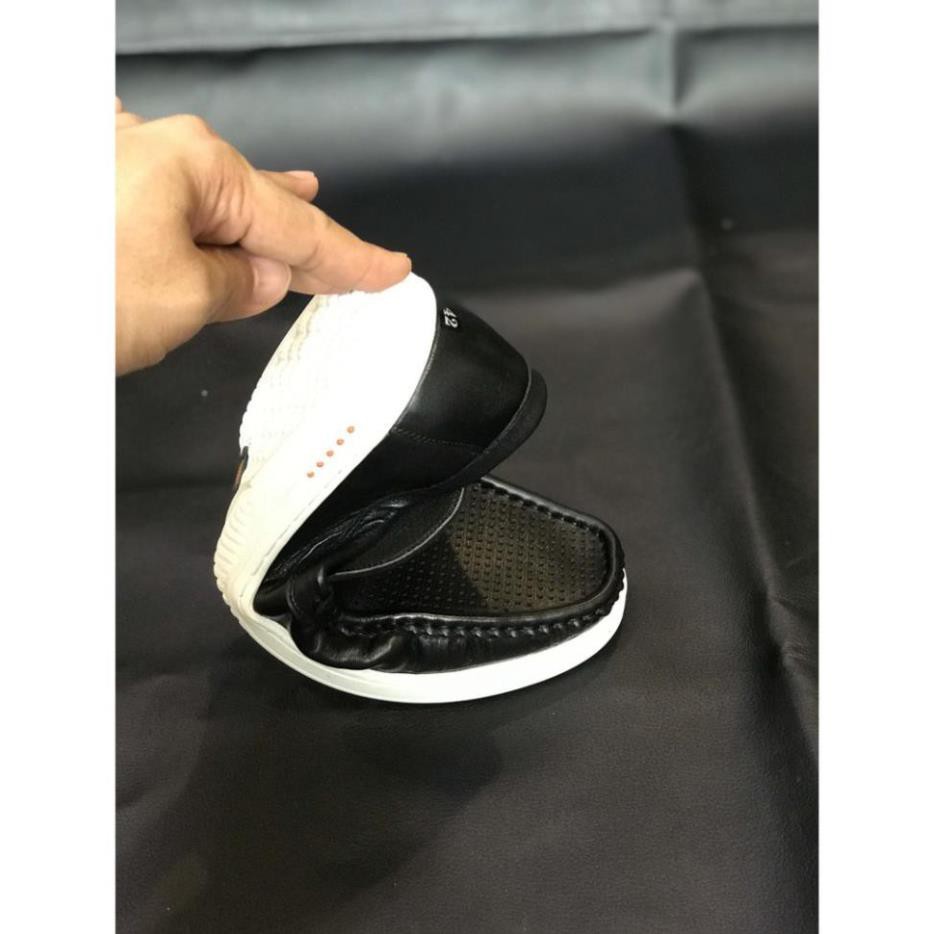 Giày lười nam hàng hiệu, Giày lười nam mũi vuông cao cấp xuất xịn mh1 | BigBuy360 - bigbuy360.vn