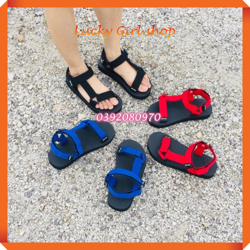 Sandal Nữ/ Giày Xăng-Đan Nữ Hàng Công Ty Thương Hiệu Việt Xuất Khẩu Size 35-39 Chuẩn Form - Lucky Girl shop