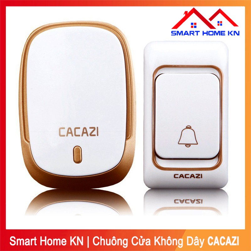 Chuông cửa báo khách không dây thông minh chống nước Cacazi K01