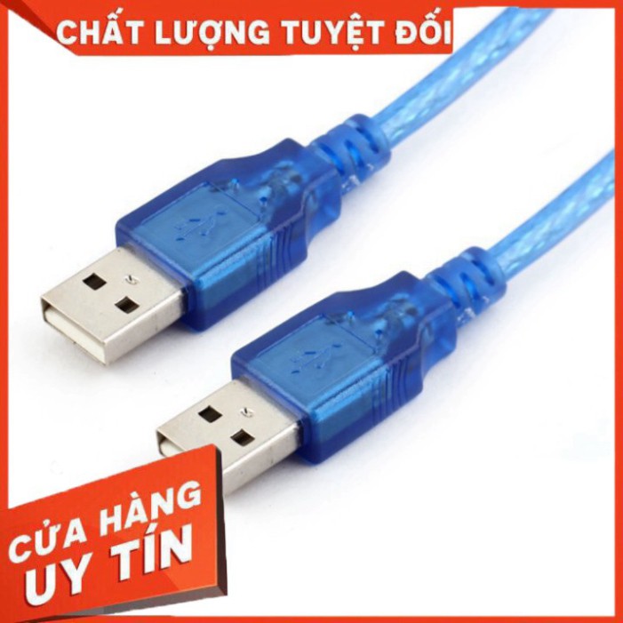 ✅ Dây nối USB 2 đầu đực 60cm cao cấp Arigato Chuẩn Chất Lượng ✅