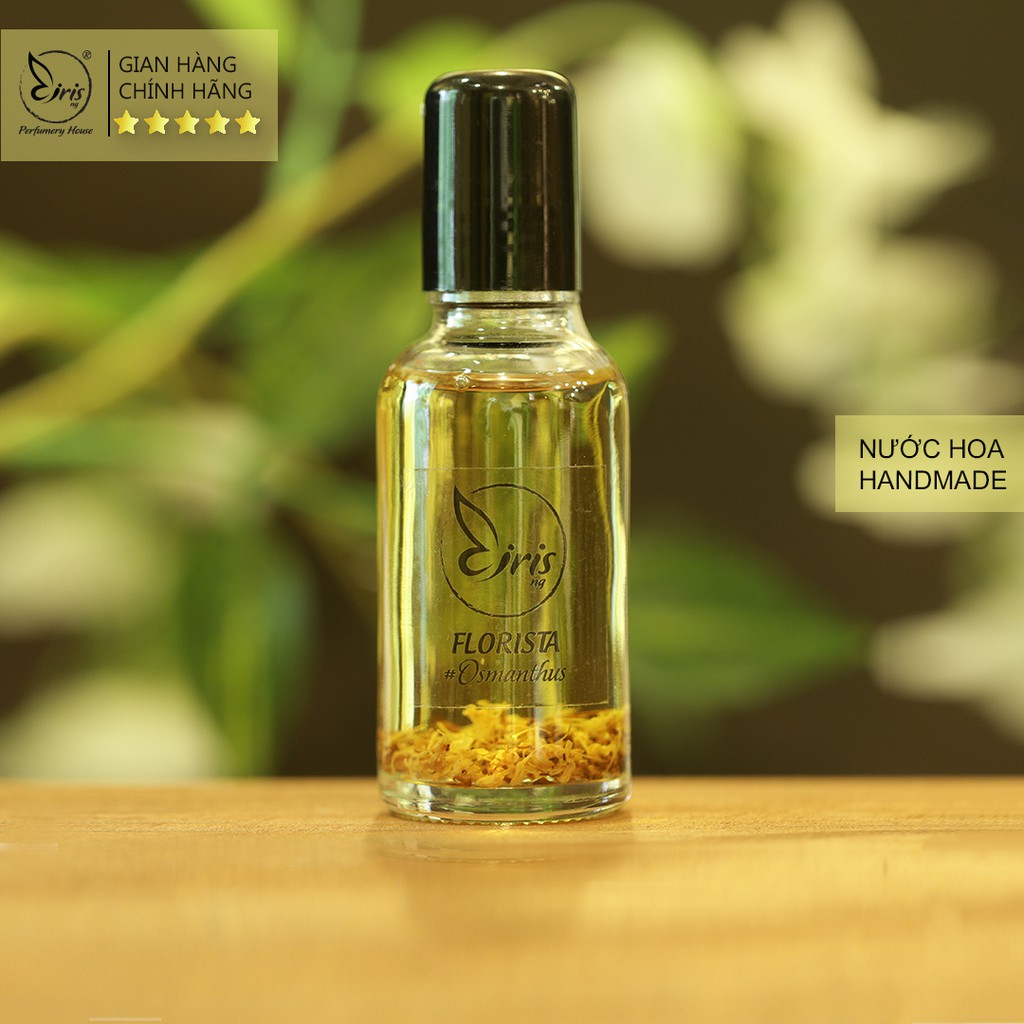 Nước hoa handmade thơm lâu mùi hoa mộc tê | IRIS PERFUME | OSMANTHUS - BST Florista