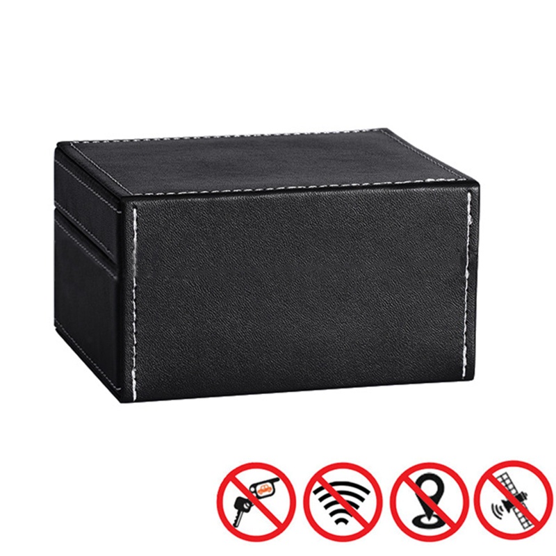 Hộp Đựng Chìa Khóa Xe Hơi Bằng Da PU Chống Trộm
