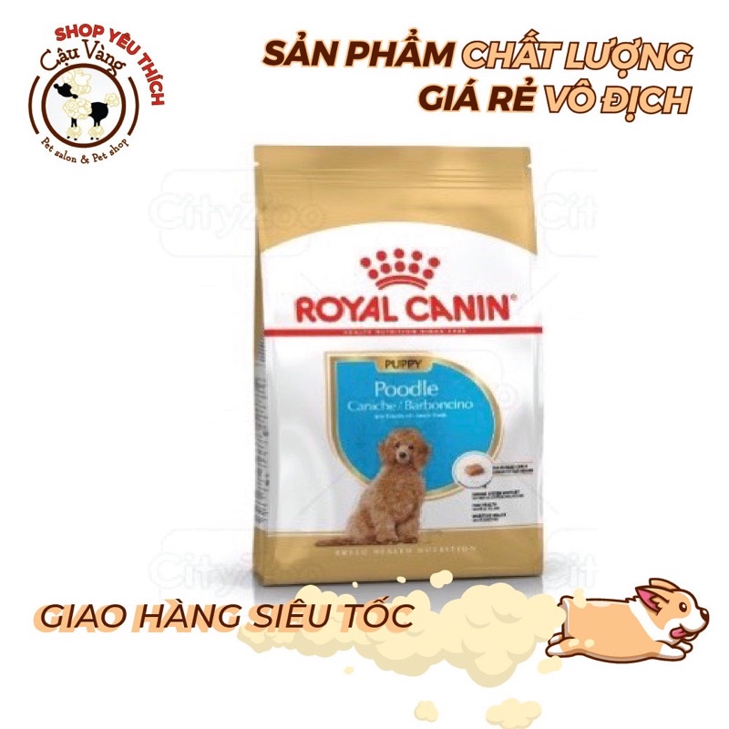 ROYAL CANIN POODLE PUPPY - Thức ăn1kg5 dành cho chó Poodle