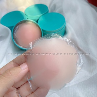 Hộp Miếng Dán Ngực hộp xanh loại đẹp Tái Sử Dụng nhiều lần Silicon (Ảnh thật)