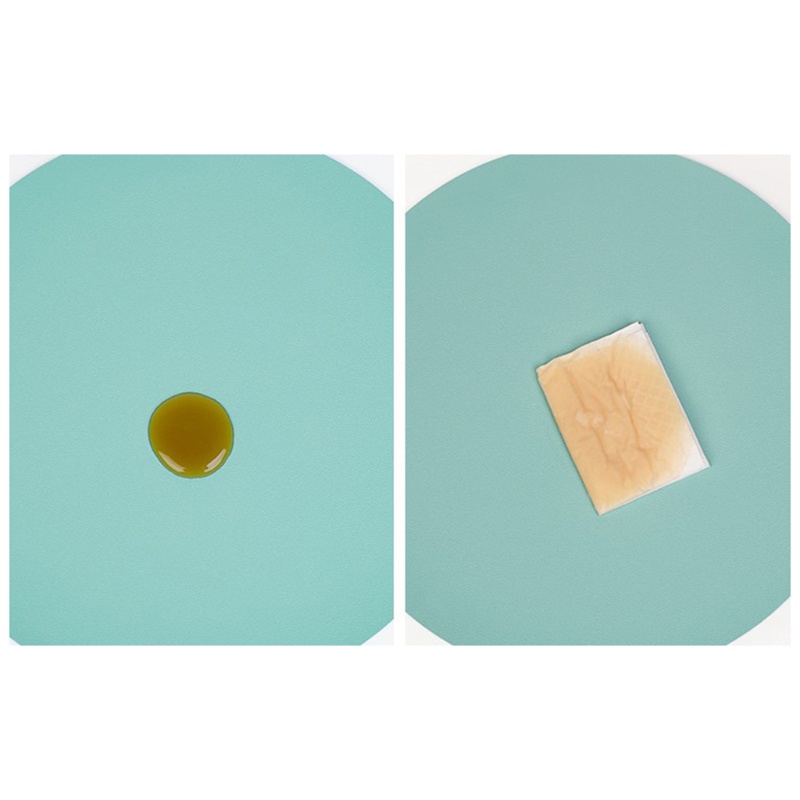 Miếng Lót Chuột Máy Tính Hình Tròn Bằng Cao Su Chống Trượt Màu Trơn Dễ Thương Cho Nữ