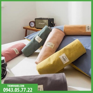 Vỏ gối nằm cotton Tici Lidaco vỏ gối 50x70 trơn