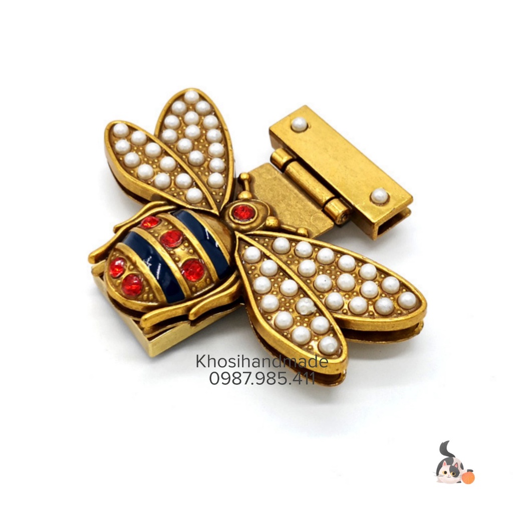 Khóa Bấm Con Ong Loại Tốt (Size Lớn 6,5x8,1cm)