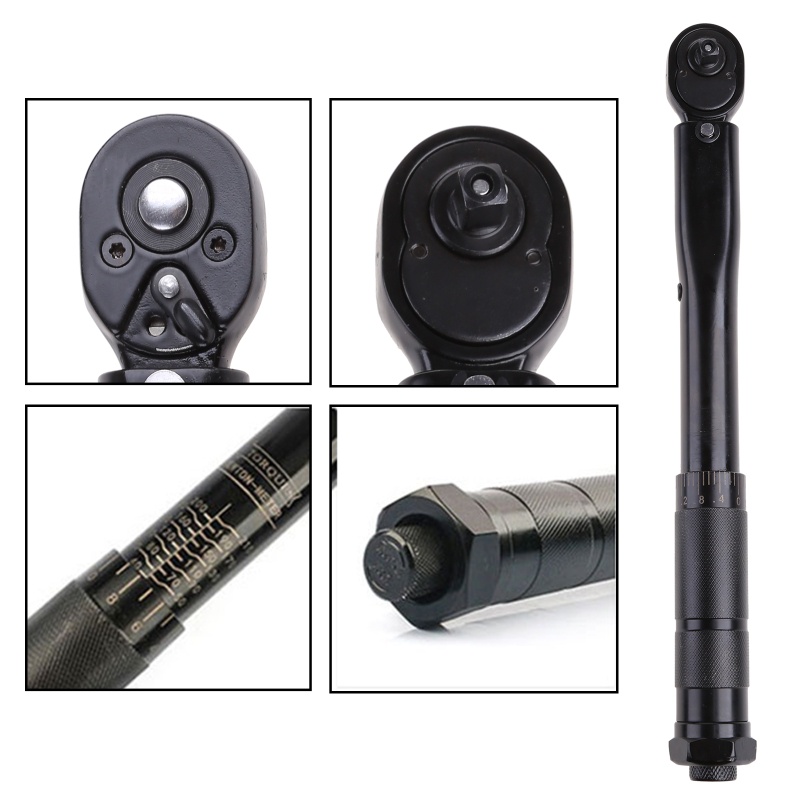 Cờ Lê Sửa Chữa Xe Đạp Hai Chiều Có Thể Điều Chỉnh Hai Chiều 1 4 5-25Nm