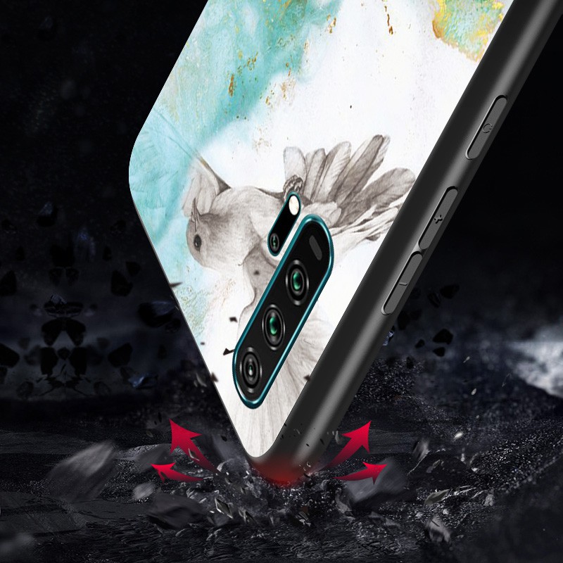 Toughened glass marble Case For Huawei Nova 3 3i 4 3e 4e 5 Honor 20 Pro Cover Casing