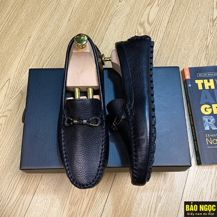 GIÀY LƯỜI NAM ✅ GIÀY MỌI NAM CHẤT DA BÒ MỀM 100% 🎁 ĐẾ CAO SU BÊT KHÂU CHẮC CHẮN ✅ MÃ M889 | BigBuy360 - bigbuy360.vn