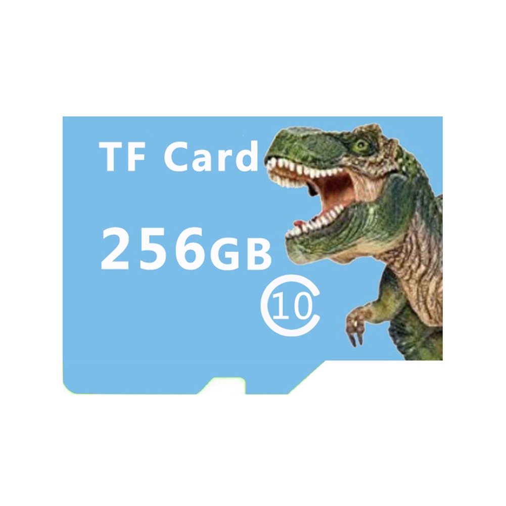 Thẻ Nhớ Micro Sd Tf 128 / 256 / 512gb Hình Khủng Long Cho Máy Ảnh Mp4 N40