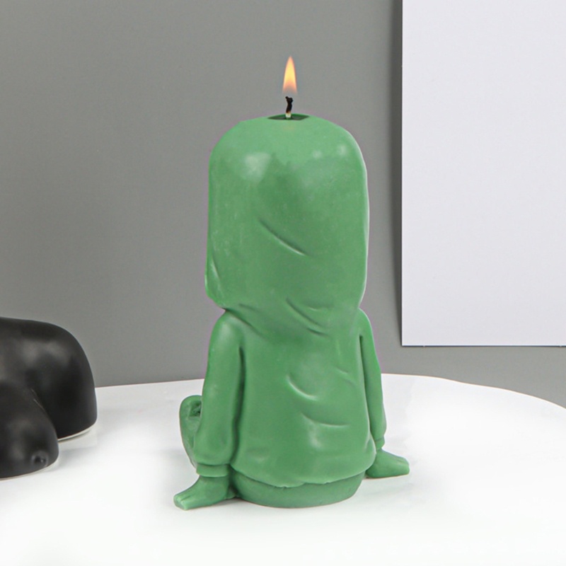 Khuôn Làm Nến Bằng Silicone Hình Super Stoneman