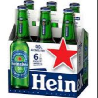 Thùng 24 chai Heineken 0.0% độ cồn 330ml (Hsd 02/2021)