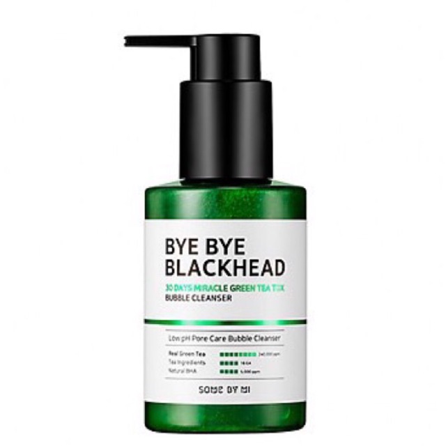 Sữa Rửa Mặt Sủi Bọt Giảm Mụn Đầu Đen Some By Mi Bye Bye Blackhead 120g [Nhập Khẩu Chính Hãng]