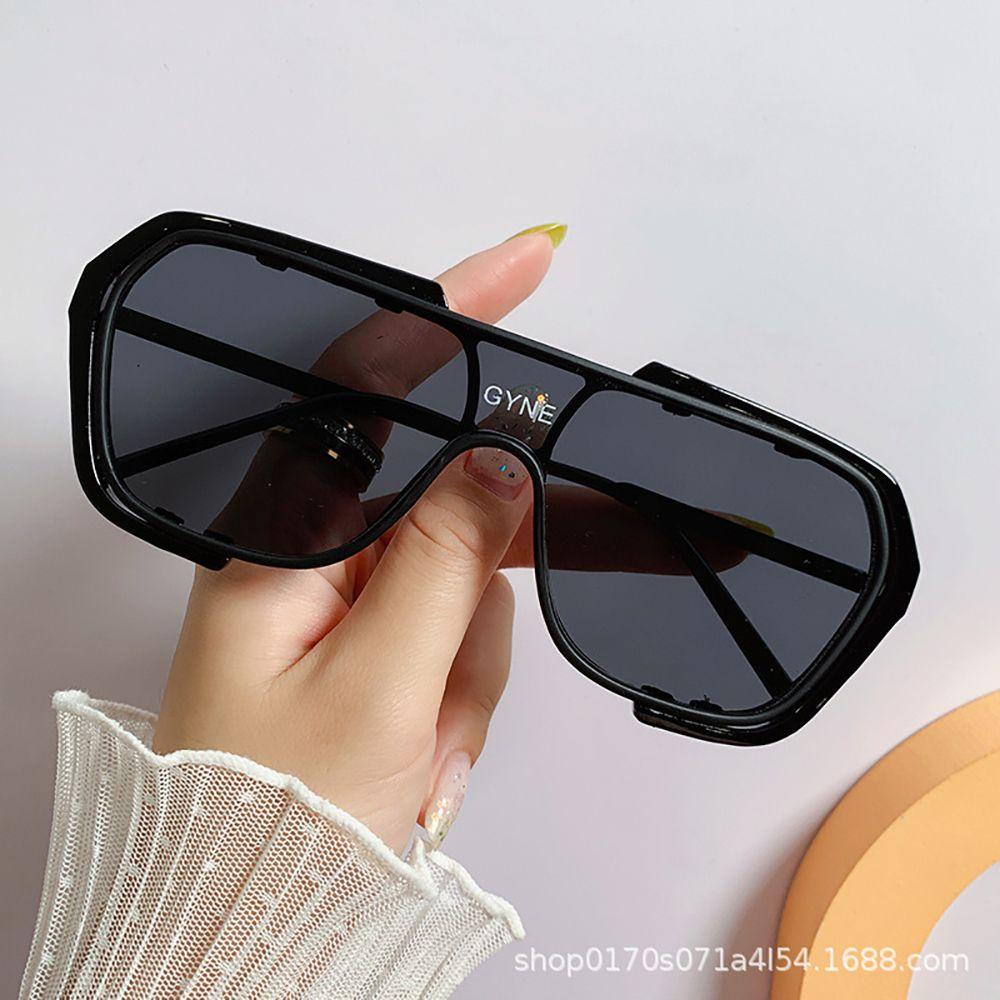 Kính Mát Gọng Đa Giác Phong Cách Hàn Quốc Cổ Điển Thời Trang Cho Nữ