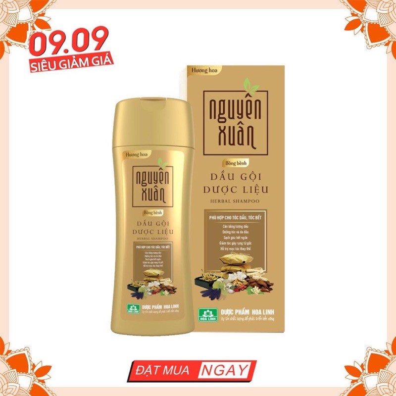 Dầu gội Dược liệu Nguyên Xuân xanh/ nâu/vàng/xả,200ml, 250ml (Dưỡng tóc, phục hồi hư tổn) và NNO Hair | BigBuy360 - bigbuy360.vn