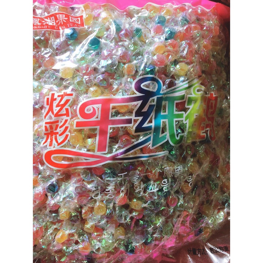 Kẹo điều ước vị trái cây đủ màu sắc 200g