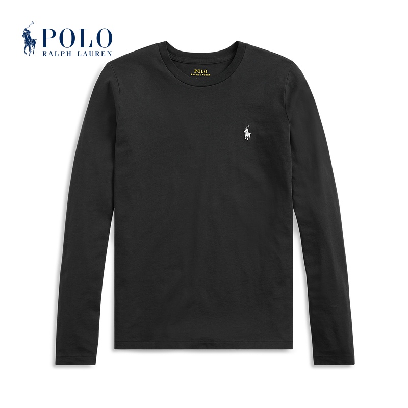 Áo Thun Trơn Dài Tay Cotton Ralph Lauren RL22660