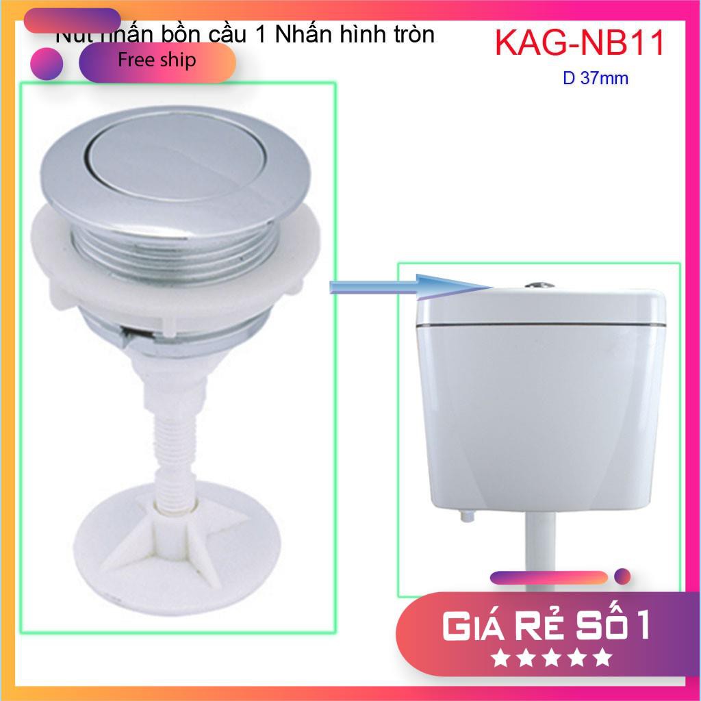 Nút nhấn xả bồn cầu 1 lỗ 3-3,5cm ,xả thoát nước bồn cầu một nhấn thông dụng