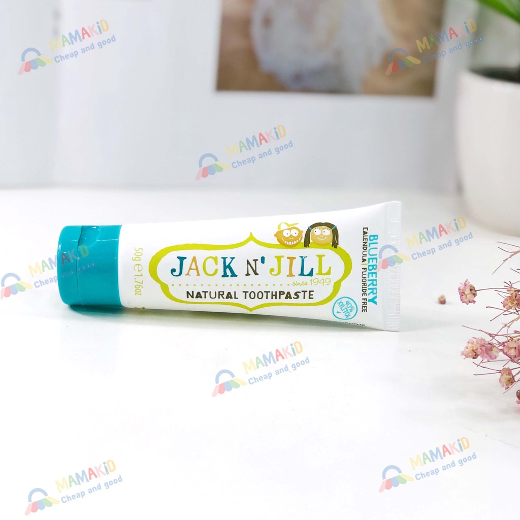 Kem đánh răng hữu cơ Jack n' Jill nhiều vị